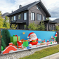 🎄 50% RABATT! 🎅 Weihnachtsbanner für draußen – Festlich & einfach aufzuhängen ✨