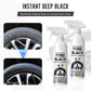 🚗 50% RABATT! 🎉 Reifenglanz & Schutzspray – Intensiver Glanz, UV-Schutz & Anti-Staub ✨📦