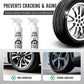 🚗 50% RABATT! 🎉 Reifenglanz & Schutzspray – Intensiver Glanz, UV-Schutz & Anti-Staub ✨📦