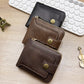 📢 60% RABATT! 🎅 Vintage-Geldbörse für Herren mit Reißverschluss – Echtleder, RFID-Schutz & Stilvolle Alltagstauglichkeit 👝✨📦