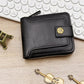 📢 60% RABATT! 🎅 Vintage-Geldbörse für Herren mit Reißverschluss – Echtleder, RFID-Schutz & Stilvolle Alltagstauglichkeit 👝✨📦