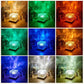 🌊 50% RABATT! 💡 LED-Stimmungslicht mit Wasserwellen-Effekt – Dynamische Farben, beruhigend & fernbedienbar – Perfekt für Schlafzimmer, Party & Entspannung 🌙