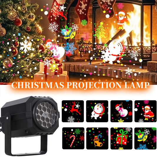 🎁 KAUFE 3, ERHALTE 1 GRATIS! 🎉 Rotierender LED-Weihnachtsmusterprojektor – Wasserfest, Energieeffizient & Einfache Montage ❄️✨📦