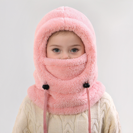 🧢 60% RABATT JETZT! ❤️ Gemütliche 3-in-1 Wintermütze für Kinder - Weich & Winddicht, Perfekt für Spiel im Schnee ✨