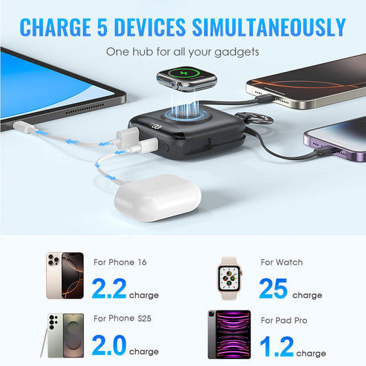 🔋 50% RABATT! 📱 Tragbare Magnetische Schnelllade-Powerbank – 5000mAh, Starker Magnet & Kompaktes Design Für Unterwegs ⚡