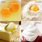 🥄 50% RABATT! 🥚 Semiautomatischer Rührbesen aus Edelstahl – Handbetrieben, ohne Batterien – Ideal für Eier, Sahne, Saucen oder Kaffee – leicht & hygienisch ✨🍳☕