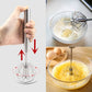 🥄 50% RABATT! 🥚 Semiautomatischer Rührbesen aus Edelstahl – Handbetrieben, ohne Batterien – Ideal für Eier, Sahne, Saucen oder Kaffee – leicht & hygienisch ✨🍳☕