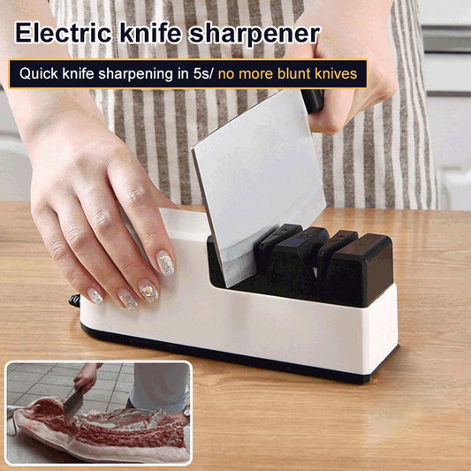 🍳 50% RABATT! ⚡ Professioneller Elektrischer Messerschleifer – Schärft Messer in Sekunden, Mehrstufiger Schleifwinkel & Überhitzungsschutz 🔪✨📦