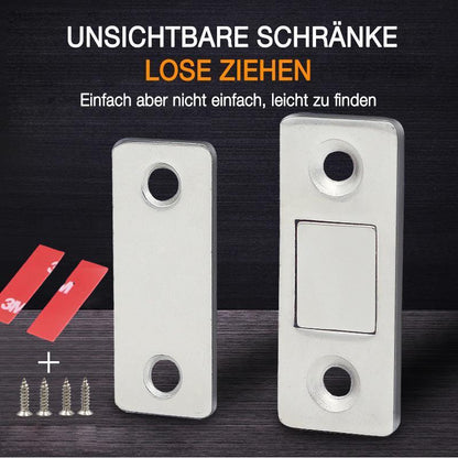 🔥 KAUFE 2, ERHALTE 1 GRATIS! 🧲 Ultra Dünn Tür Magnetverschluss – Selbstklebend, stark haftend & unsichtbar – Ideal für Schränke, Türen & Möbel 🛠️