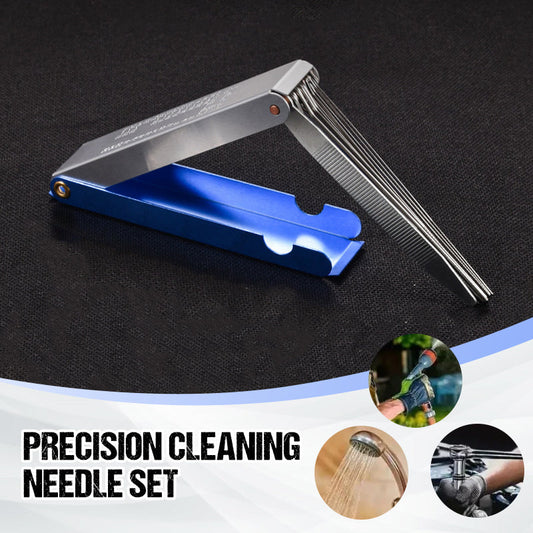 🔧 KAUFE 2, ERHALTE 1 GRATIS ! ⚡ Edelstahl-Reinigungsset (Mehrere Größen) – Für Freie Kanäle, Verschleißfeste Nadeln & Steigert Ihre Produktivität 🛠️