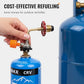 🛢️ KAUFE 2, ERHALTE 1 GRATIS! ⛺ Gasflaschen-Nachfülladapter – Leckagesicher, Universelle Passform & Robustes Reisezubehör 🔥🛠️