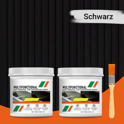 🛡️ KAUFE 1, ERHALTE 1 GRATIS! 🛠️ Rostentferner & Konversionsfarbe 2-in-1 – Sofortige Wirkung, Langfristiger Korrosionsschutz für Metall ⚙️