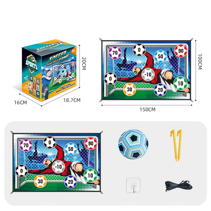 ⚽ 50% RABATT JETZT! 🥅 Fußballspielset für Kinder – Komplett mit Tor & Pumpe, Outdoor-Spaß & Geschicklichkeitstraining 🎯✨