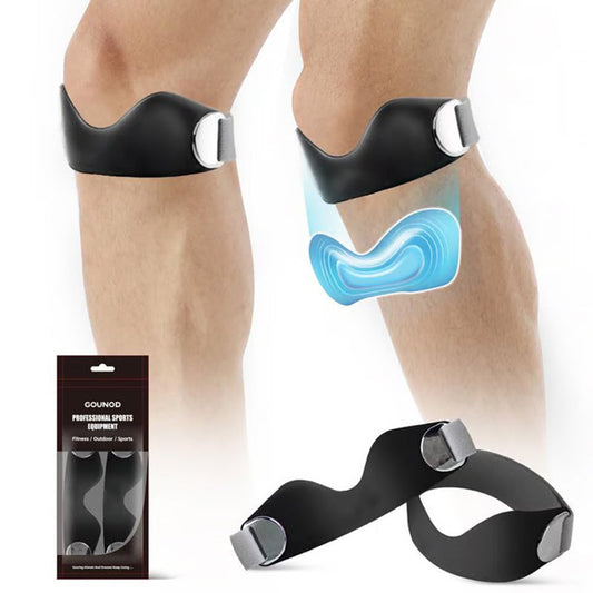 🎁 KAUFE 1, ERHALTE 1 GRATIS! 🩹 Silikon-Kniebandage zur Linderung von Knieschmerzen – Ergonomische 8-Form, rutschfest & verstellbar – perfekt für Sport und Alltag 🏃‍♂️