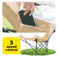 🪑 60% RABATT! 🌿 Tragbarer verstellbarer Klappstuhl für Außenbereich – Leicht, stabil & vielseitig – Ideal für Garten, Camping, Strand oder Terrasse – einfacher Transport und Aufbau 🏕️✨