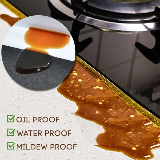 🛡️ 50% RABATT! 🧱 Selbstklebender Dichtstreifen – 8mm × 6m, wasserdicht & schimmelresistent ✨