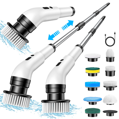 🧹 50% RABATT! ⚡ Elektrische Reinigungsbürste – Teleskopstiel, rotierend & kraftvoll ✨