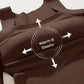 👚Damen Thermo-Tanktop mit U-Ausschnitt – Integrierter BH, Nahtlos & Perfekt zum Unterziehen 🏃‍♀️