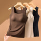 👚Damen Thermo-Tanktop mit U-Ausschnitt – Integrierter BH, Nahtlos & Perfekt zum Unterziehen 🏃‍♀️