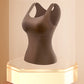 👚Damen Thermo-Tanktop mit U-Ausschnitt – Integrierter BH, Nahtlos & Perfekt zum Unterziehen 🏃‍♀️