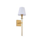 💡 60% RABATT! 🛋️ Klassische Wandleuchte mit Stoffschirm – Sanftes Ambiente, Einfache Montage & Perfekt für Wohn-/Schlafzimmer ✨