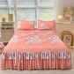 🛏️ 60% RABATT! 🎀 3-teiliger Rüschenbettrock – Eleganter Fall, Einfache Handhabung & Passt auf alle Matratzen ✨