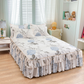 🛏️ 60% RABATT! 🎀 3-teiliger Rüschenbettrock – Eleganter Fall, Einfache Handhabung & Passt auf alle Matratzen ✨