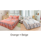 🛏️ 60% RABATT! 🎀 3-teiliger Rüschenbettrock – Eleganter Fall, Einfache Handhabung & Passt auf alle Matratzen ✨