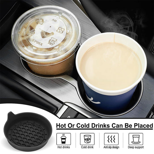 🚗 50% RABATT! 🧼 Auto-Becherhalter Silikon-Untersetzer – Flexibel, Leicht Zu Reinigen & Ideal Zum Auffangen Von Tropfen & Schmutz Im Fahrzeug 🧽