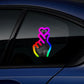 🚗 60% RABATT! 💖 Solar LED-Herz Auto-Fingerring – Dekorativ, Einfach zu Montieren & Automatisches Leuchten bei Nacht ✨
