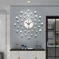 ✨🕰️ 60 % Rabatt ⚡ Kreative Strass-Wanduhr – leiser, minimalistischer Luxus für Wohnzimmer, Esszimmer und Eingangsbereich! 💎🏡
