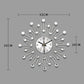 ✨🕰️ 60 % Rabatt ⚡ Kreative Strass-Wanduhr – leiser, minimalistischer Luxus für Wohnzimmer, Esszimmer und Eingangsbereich! 💎🏡