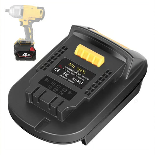 🔋 50% RABATT! ⚡ Lithium-Akku-Adapter für 18V-Akkugeräte – Universelle Kompatibilität, Werkzeugloser Anschluss & Leistungsstark 🔧