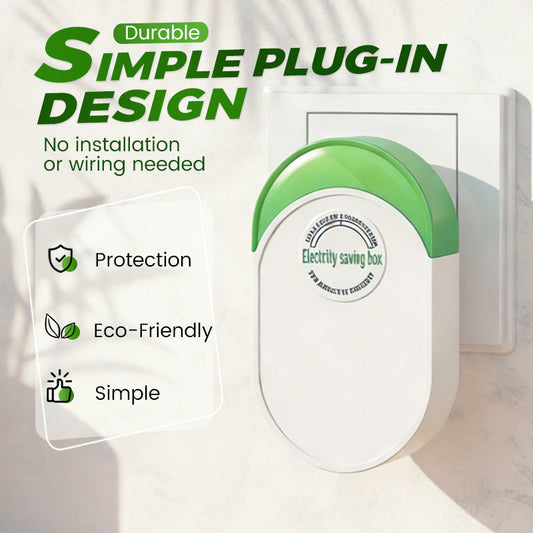 🔌 50% RABATT! 🏠 Stromsparer & Spannungsstabilisator – Reduziert den Energieverbrauch, Schützt Geräte & Einfache Installation ⚡