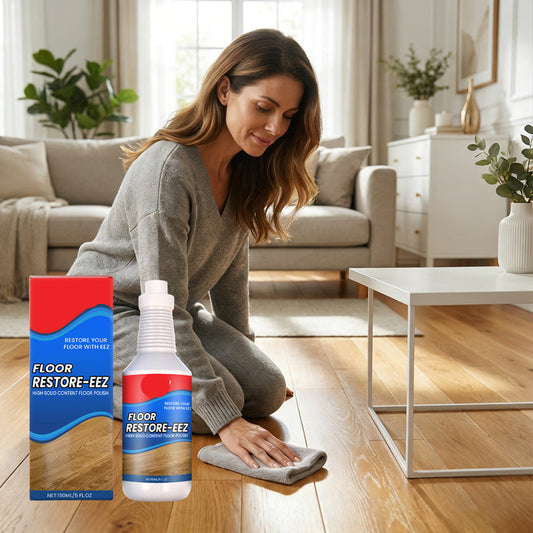 🧴 KAUFE 2, ERHALTE 1 GRATIS! ✨ Bodenpflege-Politur – Repariert Kratzer, Schützt & Verleiht Glanz für Holz- & Fliesenböden 🏠