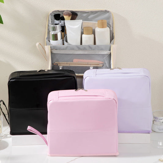 💄 50% RABATT! 👜 Stilvolle, unterteilte Kosmetiktasche – Leicht, Platzsparend & Vielseitig tragbar ✨