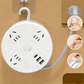 🔌 50% RABATT! 🏠 Runde Steckdosenleiste mit Kabelaufwicklung – Integrierter Schalter, 3 USB-Anschlüsse & Platzsparendes Design ✨