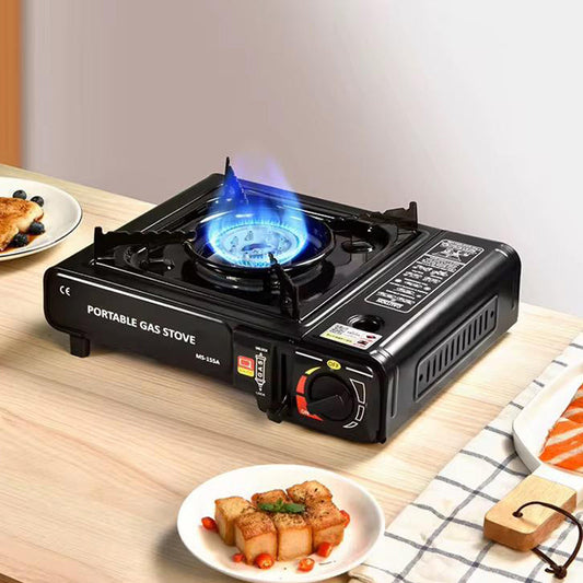 🔥 50% RABATT! 🏕️ Tragbarer Kocher für Butan & Flüssiggas – 2900 W, Dual-Fuel, Ultrakompakt & Perfekt Für Camping, Garten & Notfälle ⛺