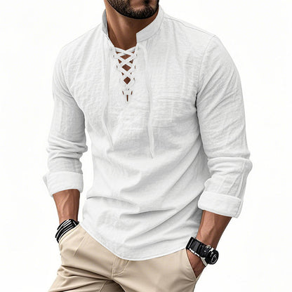 👔 60% RABATT! ✨ Herren einfarbiges Freizeithemd – Klassischer Schnitt, Bequeme Baumwolle & Vielseitig Tragbar 👕