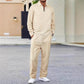 👕 60% RABATT! 🧵 Herren Waffelstrick-Set (Sweatshirt & Hose) – Bequemes Material, Moderne Passform & Vielseitiger Stil 👖