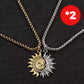 🌞 60% RABATT! 🌙 Sonnen- und Mond-Anhänger-Set – Symbolischer Schmuck, Asymmetrisches Design & Perfektes Geschenk für Paare ✨