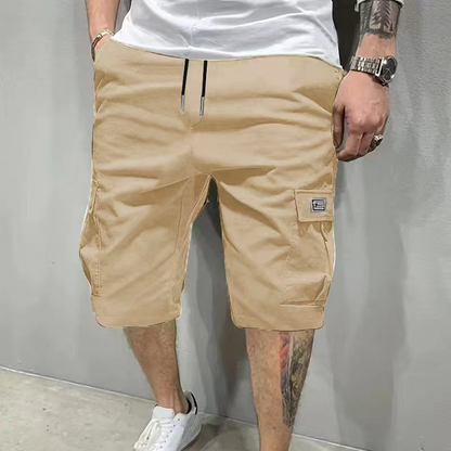 🩳 60% RABATT! ☀️ Leichte Cargoshorts – Atmungsaktives Material, Knielanger Schnitt & Sichere Taschen Für Handy & Schlüssel Für Den Ganzen Tag ✅
