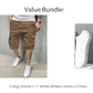 🩳 50% RABATT! ⏰ Leichte Cargoshorts – Atmungsaktives Material & knielang – Sichere Taschen für Handy und Schlüssel – bequem den ganzen Tag, ideal für Sommer und Reisen ☀️✅