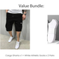 🩳 60% RABATT! ☀️ Leichte Cargoshorts – Atmungsaktives Material, Knielanger Schnitt & Sichere Taschen Für Handy & Schlüssel Für Den Ganzen Tag ✅