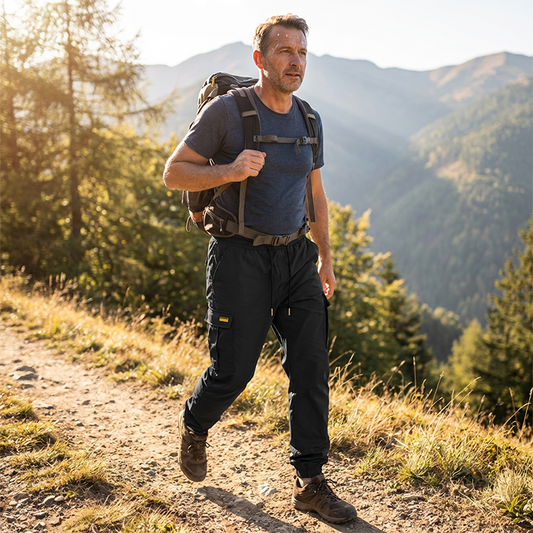 👖 50% RABATT! 🌞 Lässige Cargohose für Herren mit Kordelzug – Bequemer Bund, praktische Taschen & perfekt für Outdoor, Arbeit oder den täglichen Komfort 🔥