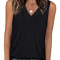 👕 50% RABATT! 😍 Lässiges locker sitzendes Tanktop mit V-Ausschnitt für Damen – Leicht, atmungsaktiv & perfekt für Yoga, Strand oder Alltag – vielseitig kombinierbar ✨