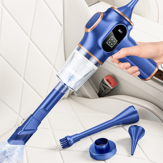 🚗60% OFF NOW! 🔋 Handheld Cordless Car Vacuum Cleaner 19000Pa – 6-in-1 Portable, Smart Display & Strong Suction 💨