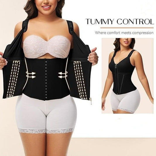 👗 50% RABATT! 🔥 Taillenformer mit Bauchkontrolle für Damen – Figurformend, bequem & unsichtbar unter Kleidung ✨