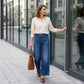 👖 60% RABATT! ✨ Damen Casual High-Rise Weitbeinjeans – Schmeichelhafte Passform, Dehnbarer Komfort & Lässiger Style 💃