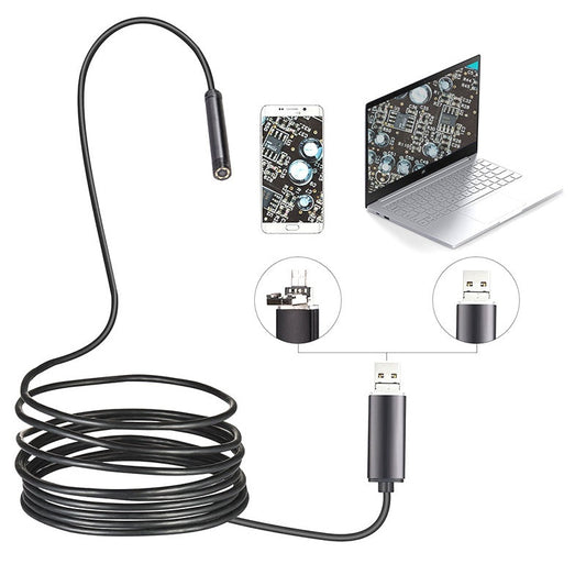📷 50% RABATT! 🔦 Wasserdichte USB-Endoskopkamera mit LED – IP67, 5.5mm/7mm & 1-10m – Perfekt für Rohrinspektionen, Kfz-Diagnose oder schwer zugängliche Stellen – scharfe Bilder & flexibles Kabel 🛠️✨